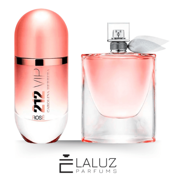 Combo de 2 Perfumes 100ml - 212 VIP Rosé e La Vie est Belle