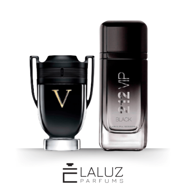 Combo de 2 Perfumes 100ml - 212 VIP Black e Invictus Victory