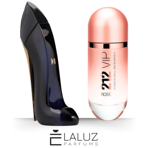 Combo de 2 Perfumes 100ml - Good Girl e 212 VIP Rosé