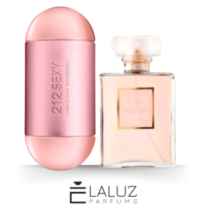 Combo de 2 Perfumes 100ml - 212 Sexy e Coco Chanel Mademoiselle