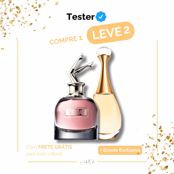 Combo de 2 Perfumes Jadore e Scandal